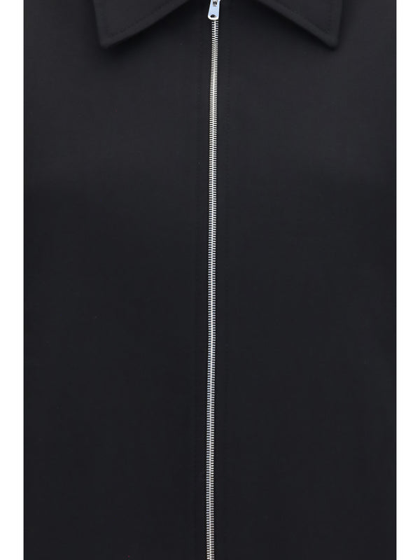 Wool Jacket Statue Black Merino