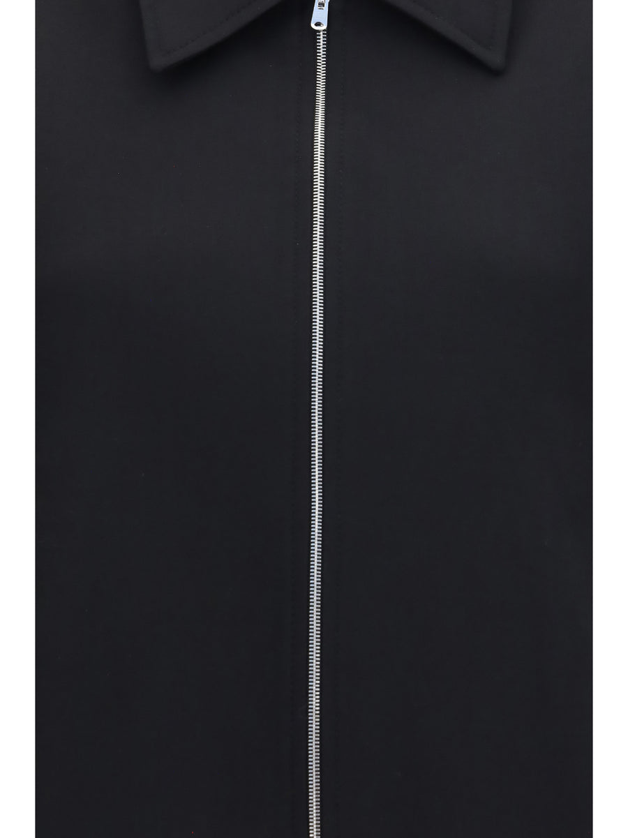 Wool Jacket Statue Black Merino