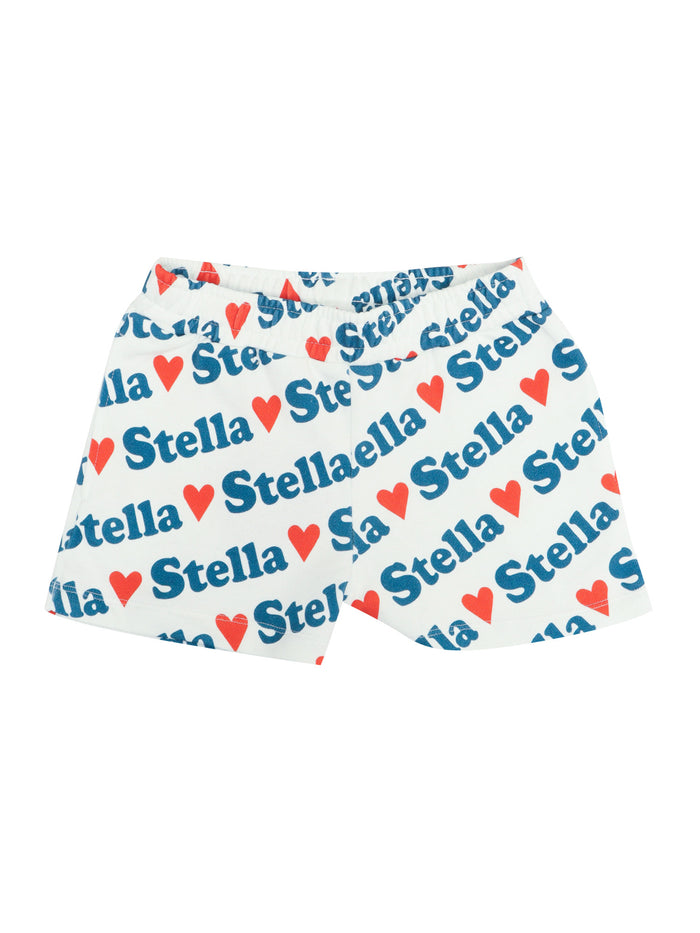 JERSEY SHORTS White Cotton