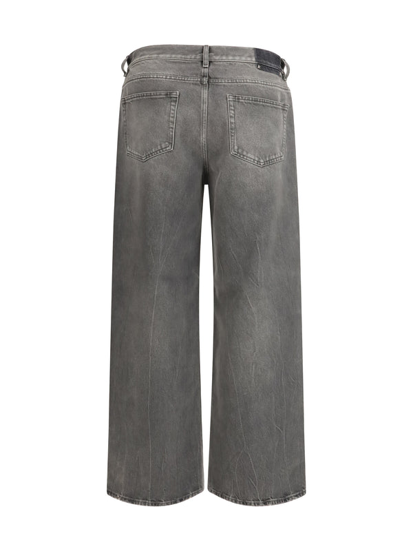Jeans Parker Grey Cotton Trousers
