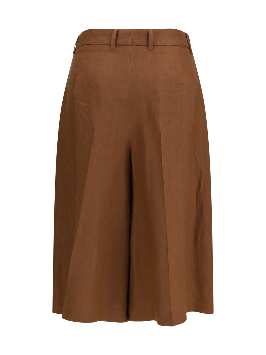 Bermuda Shorts Twill Brown