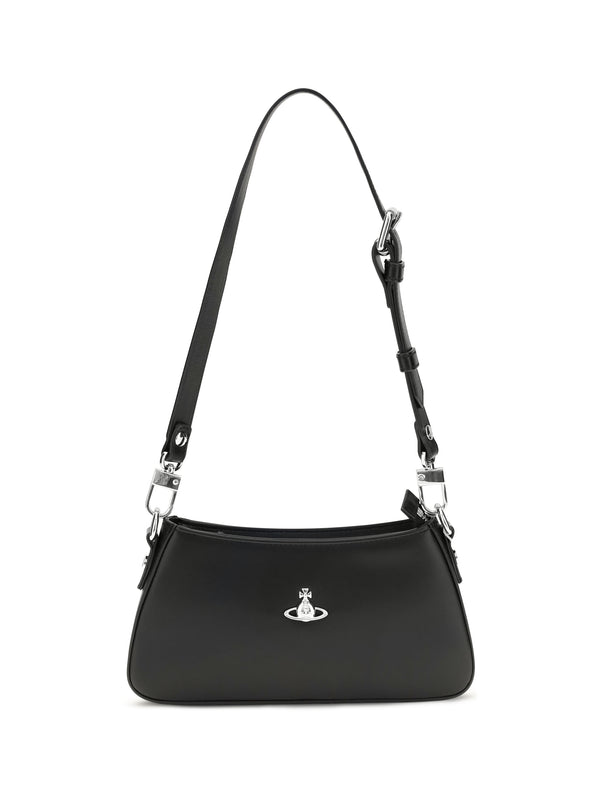 Phone Shoulder Bag Tasha Black Leather Calf Cases & Technology