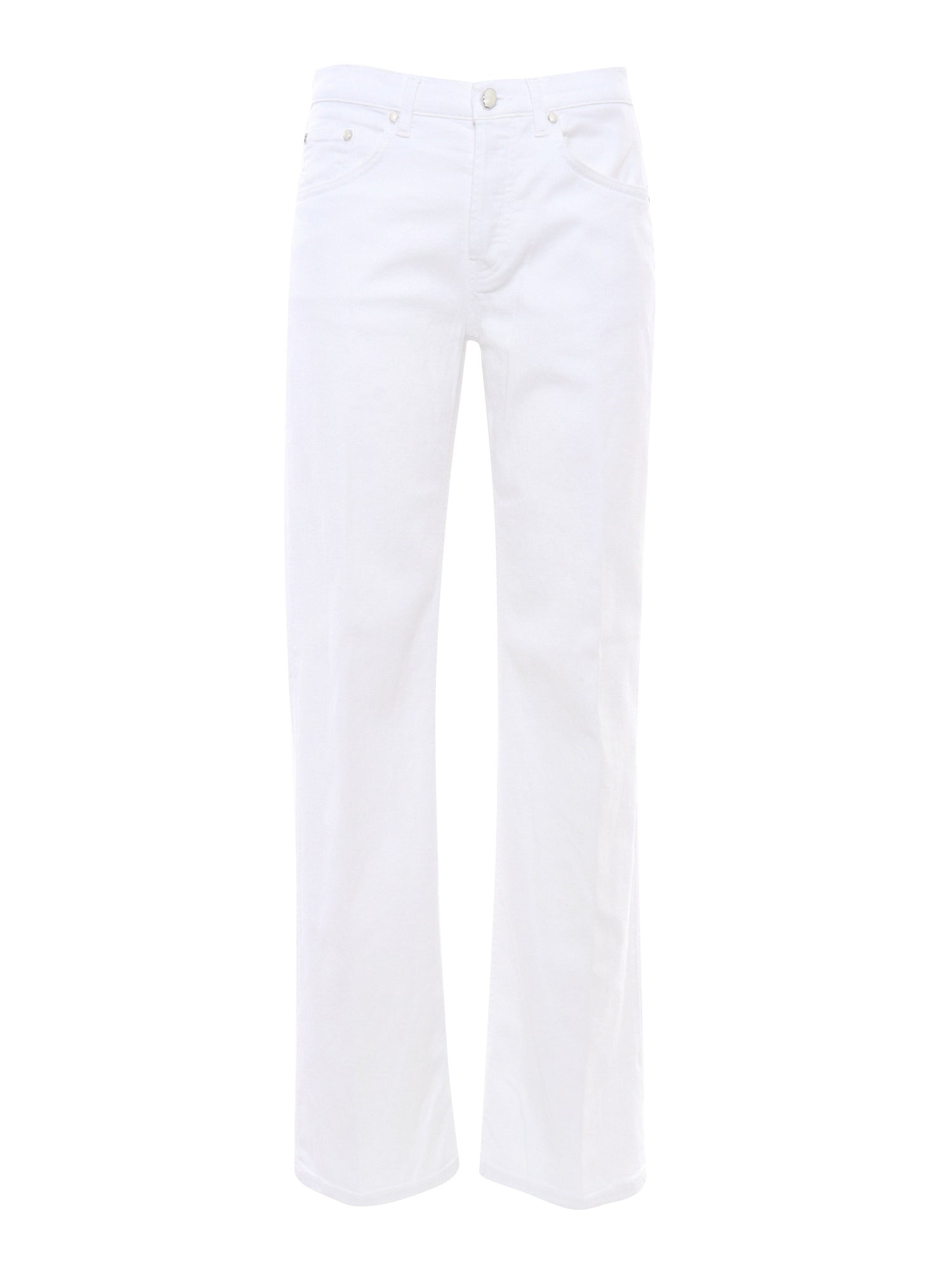 White Flared Jeans