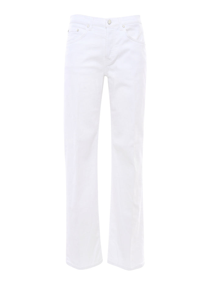 White Flared Jeans