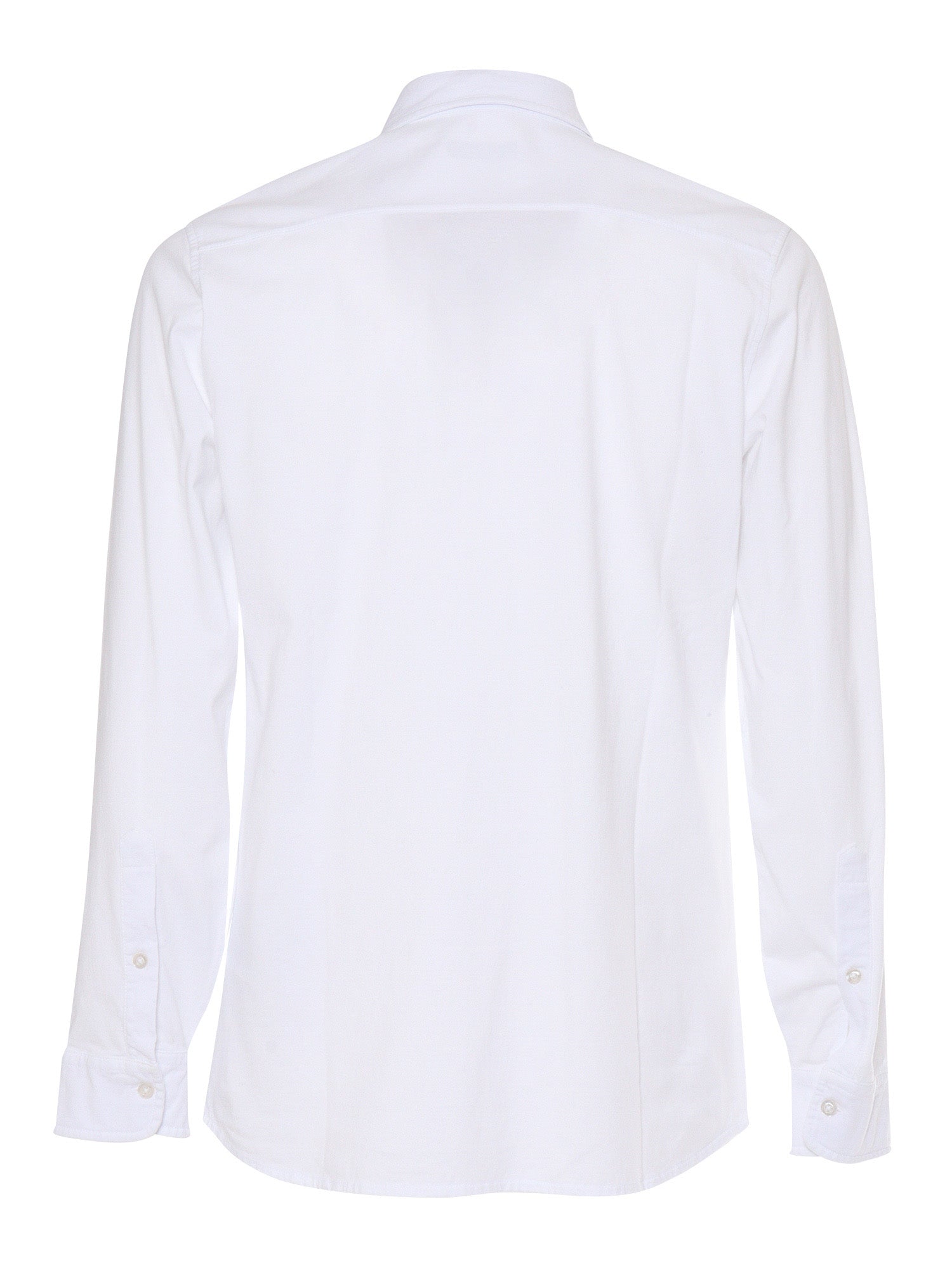 FAY JERSEY TINTO FROSTED SHIRT White Cotton