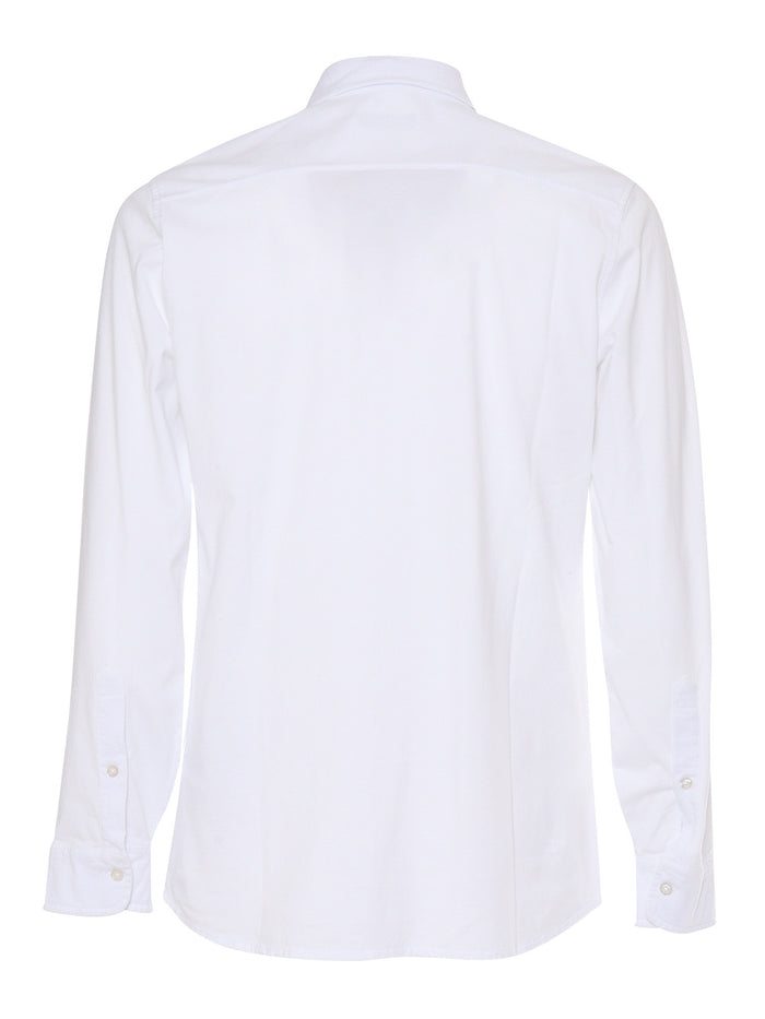 FAY JERSEY TINTO FROSTED SHIRT White Cotton