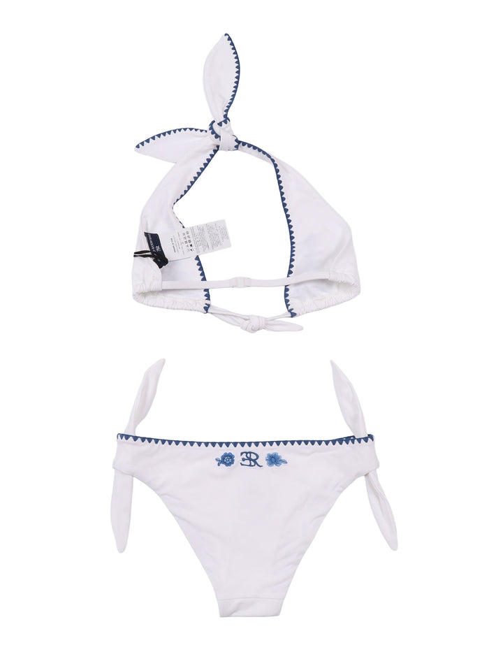 DENIM BIKINI White Polyamide Elastane Costume