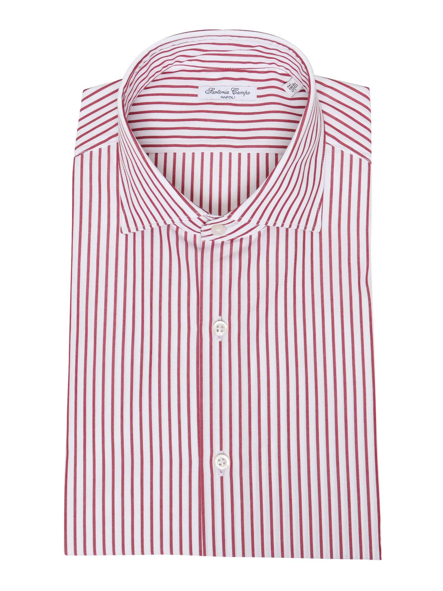 Classic shirt Red Cotton Camicia Classica
