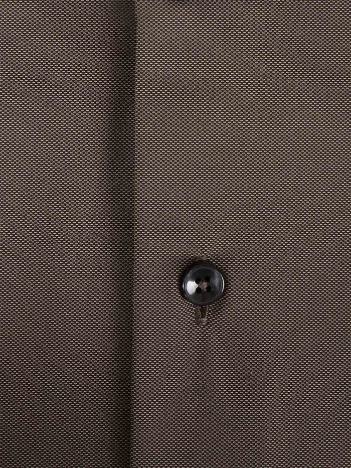 Shirt Brown Polyamide Elastane