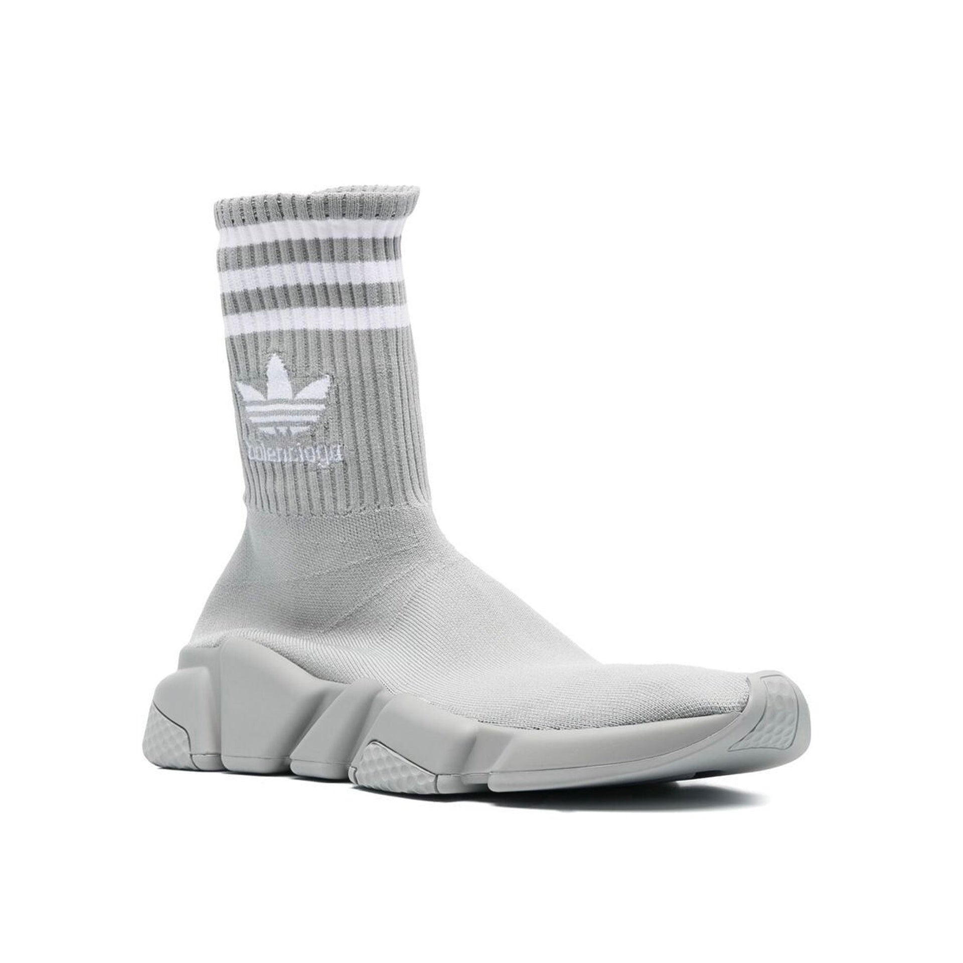 X Adidas Speed 2.0 Lt Sock Sneakers Gray Nylon