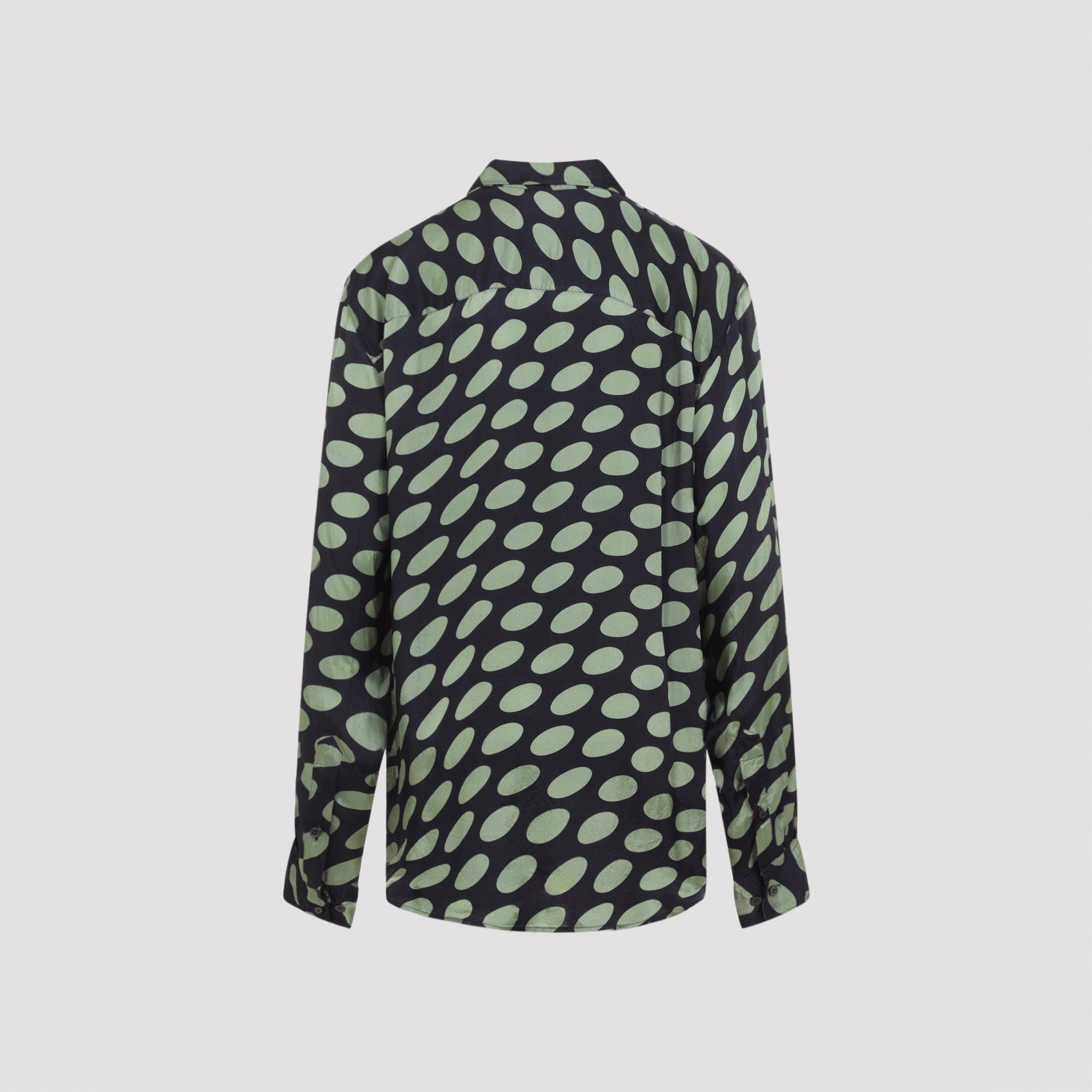Caper Printed Shirt Black Viscose