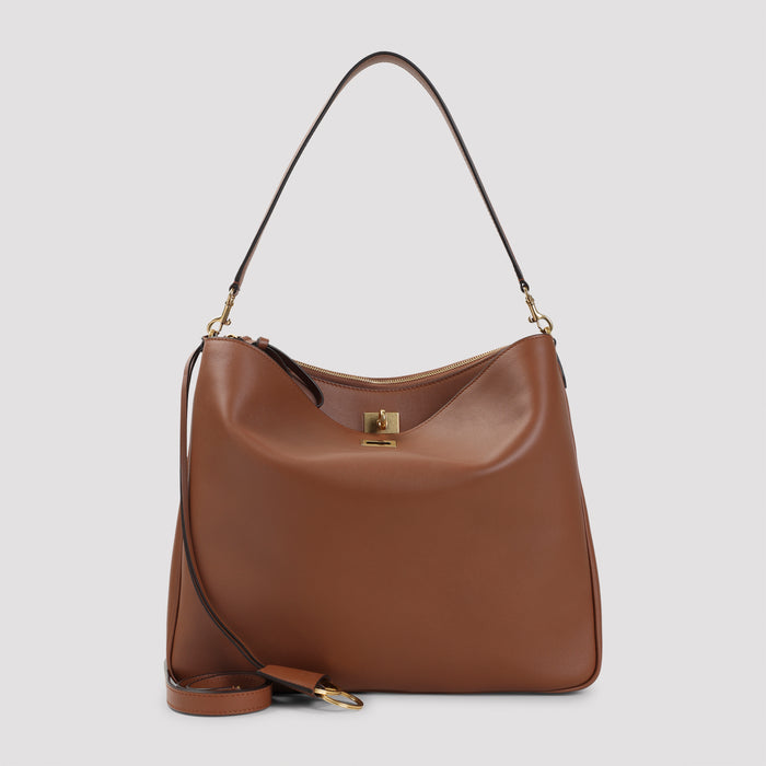 Rodeo Hobo M Shoulder Bag Nude & Neutrals Calf Leather