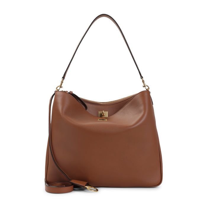 Rodeo Hobo M Shoulder Bag Nude & Neutrals Calf Leather