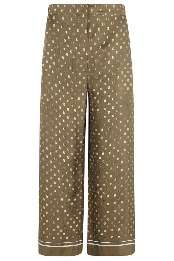 Ottelia Green Seta Pantaloni
