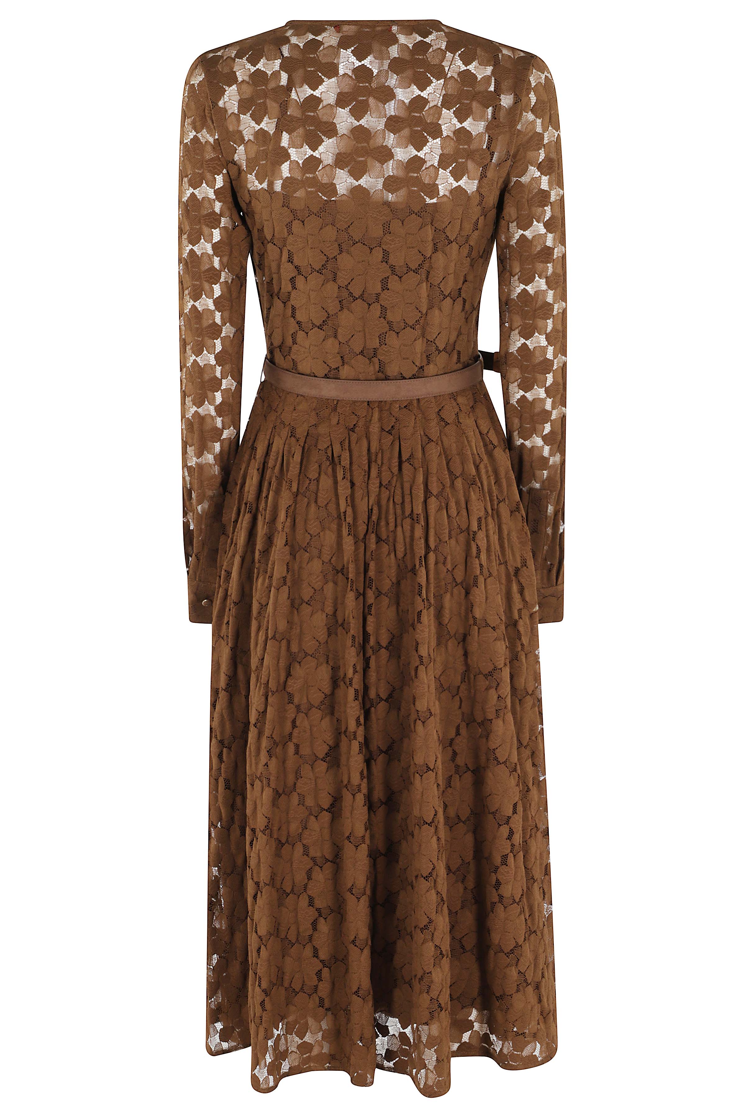Mstagrume Brown Poliammide Cotone Abito