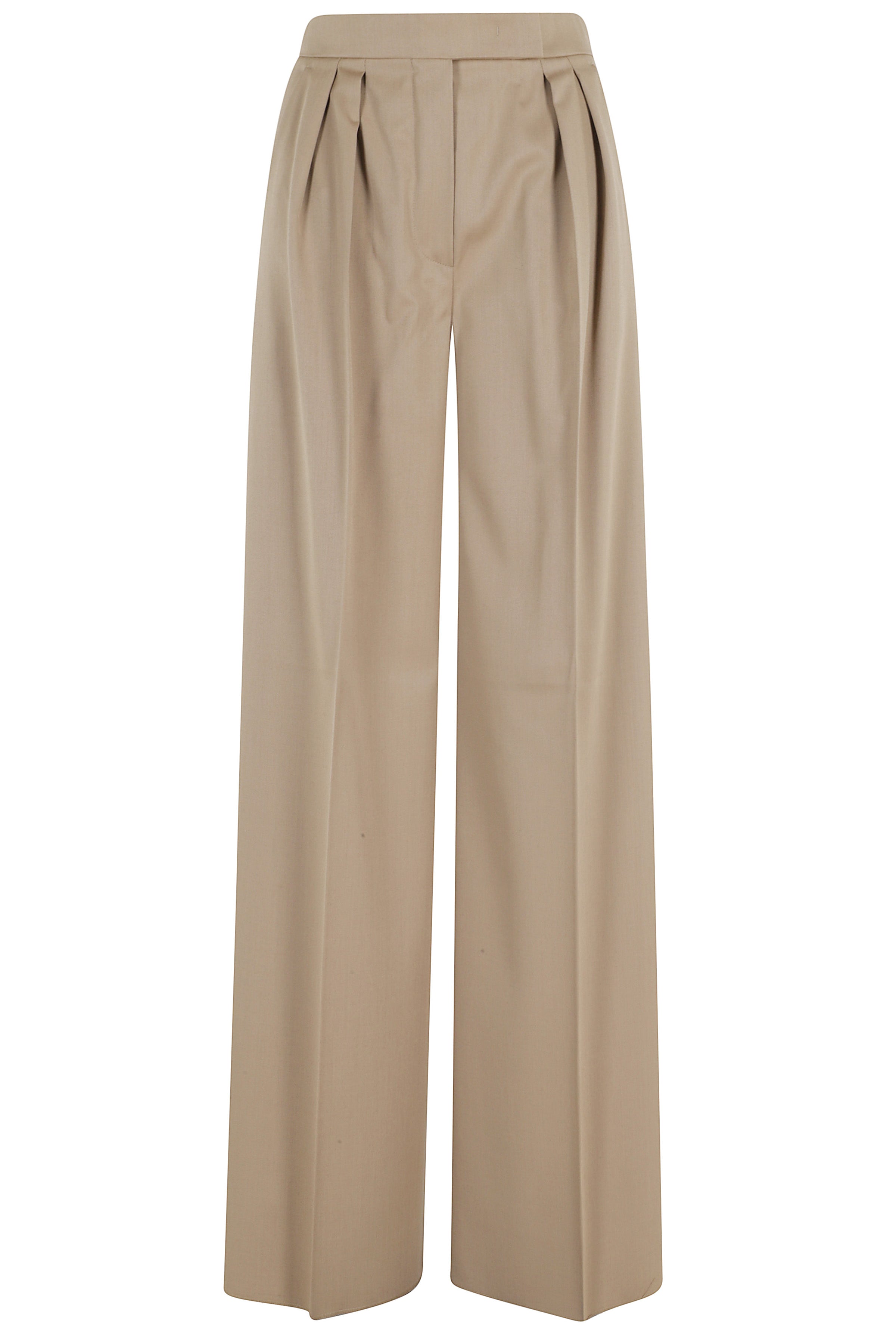 Quorum Brown Lana Vergine Pantaloni