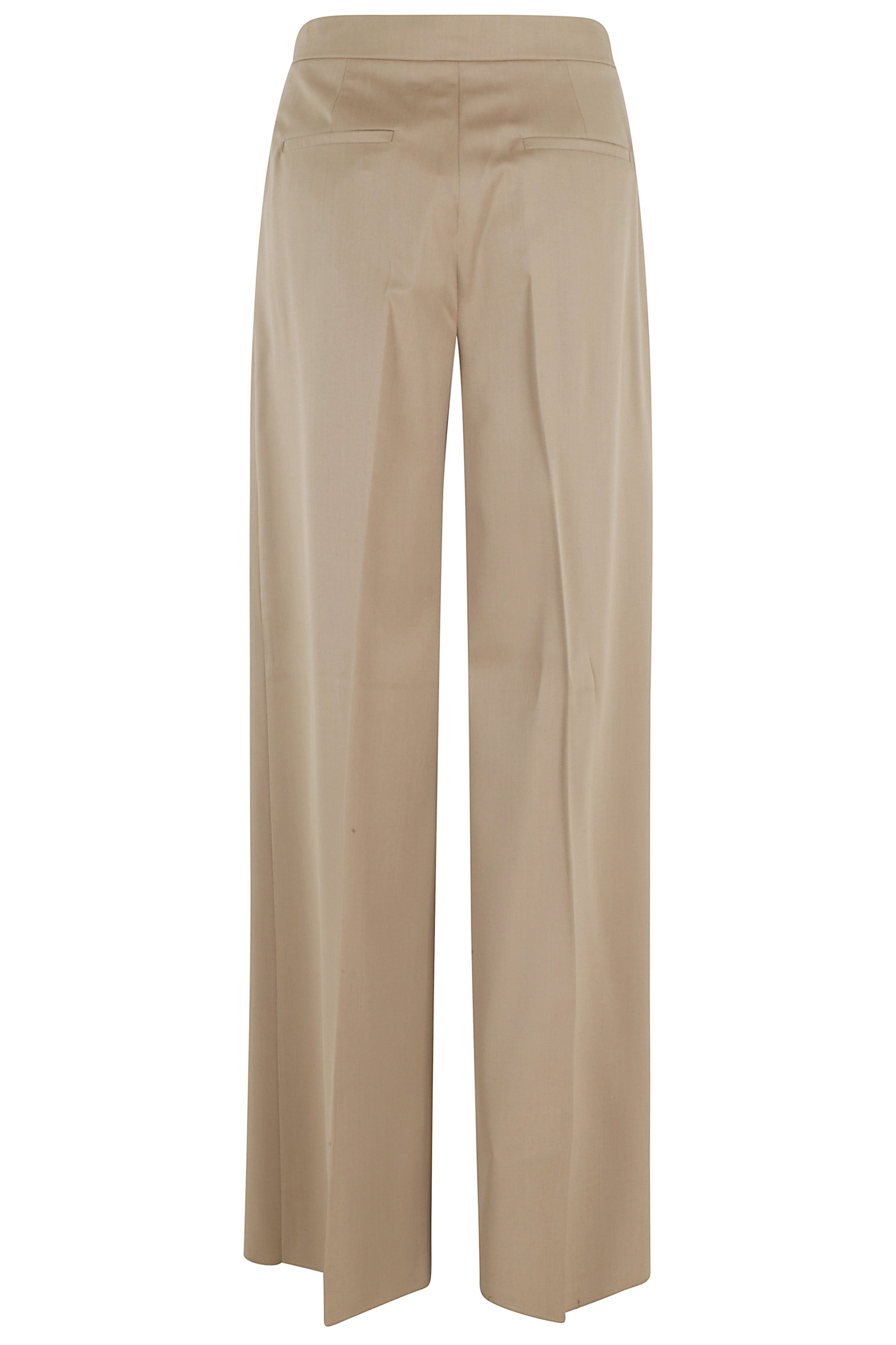 Quorum Brown Lana Vergine Pantaloni