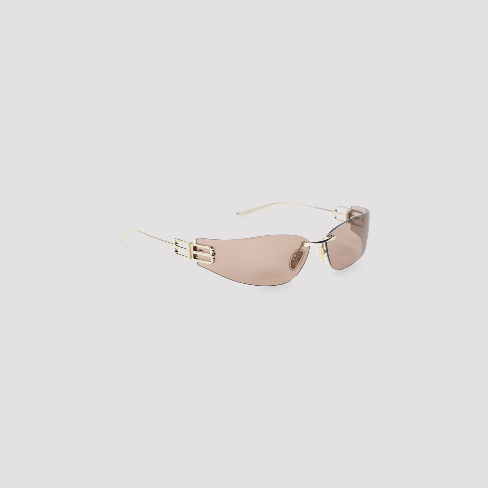 Gossip D Frame Sunglasses Metallic Acetate Metal Glasses