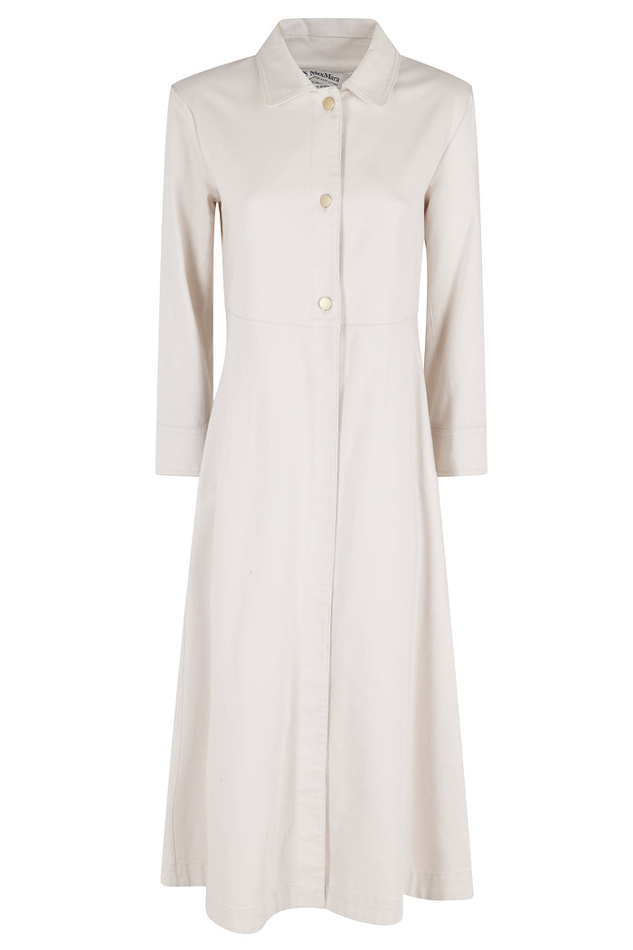 Amelia Nude & Neutrals Cotton Elastane Abito