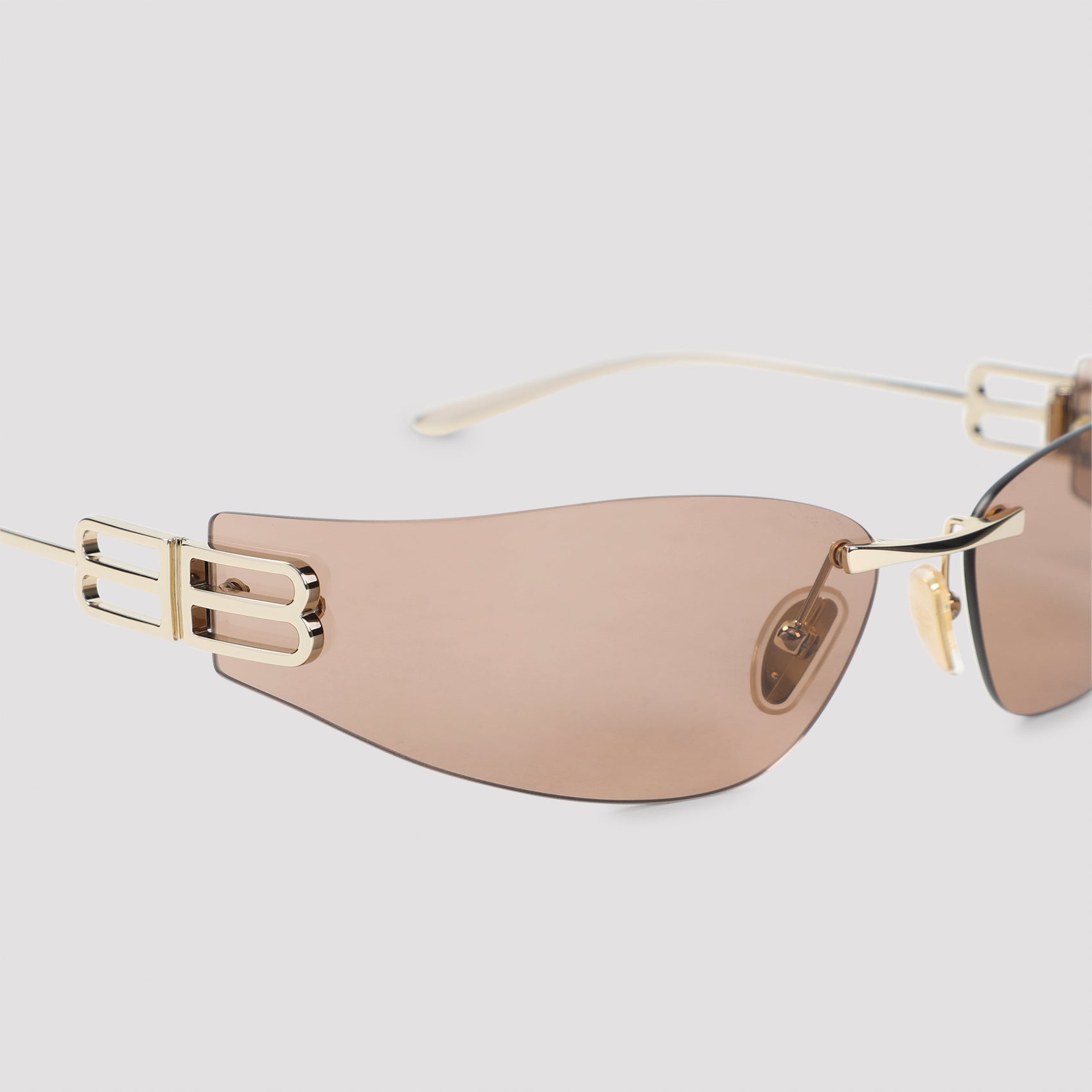 Gossip D Frame Sunglasses Metallic Acetate Metal Glasses