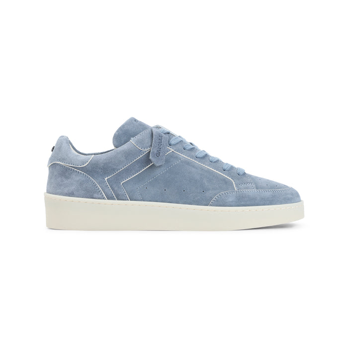 Shoes Blue Suede Leather Rubber