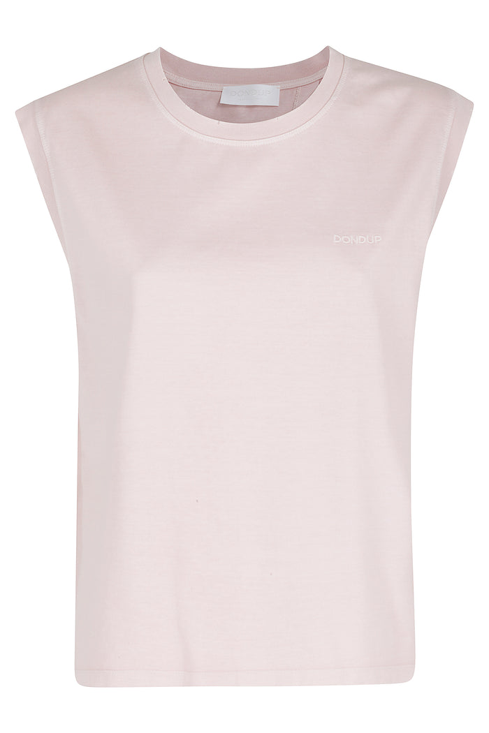 Girocollo Regular In Jersone Pink & Purple Cotone Top