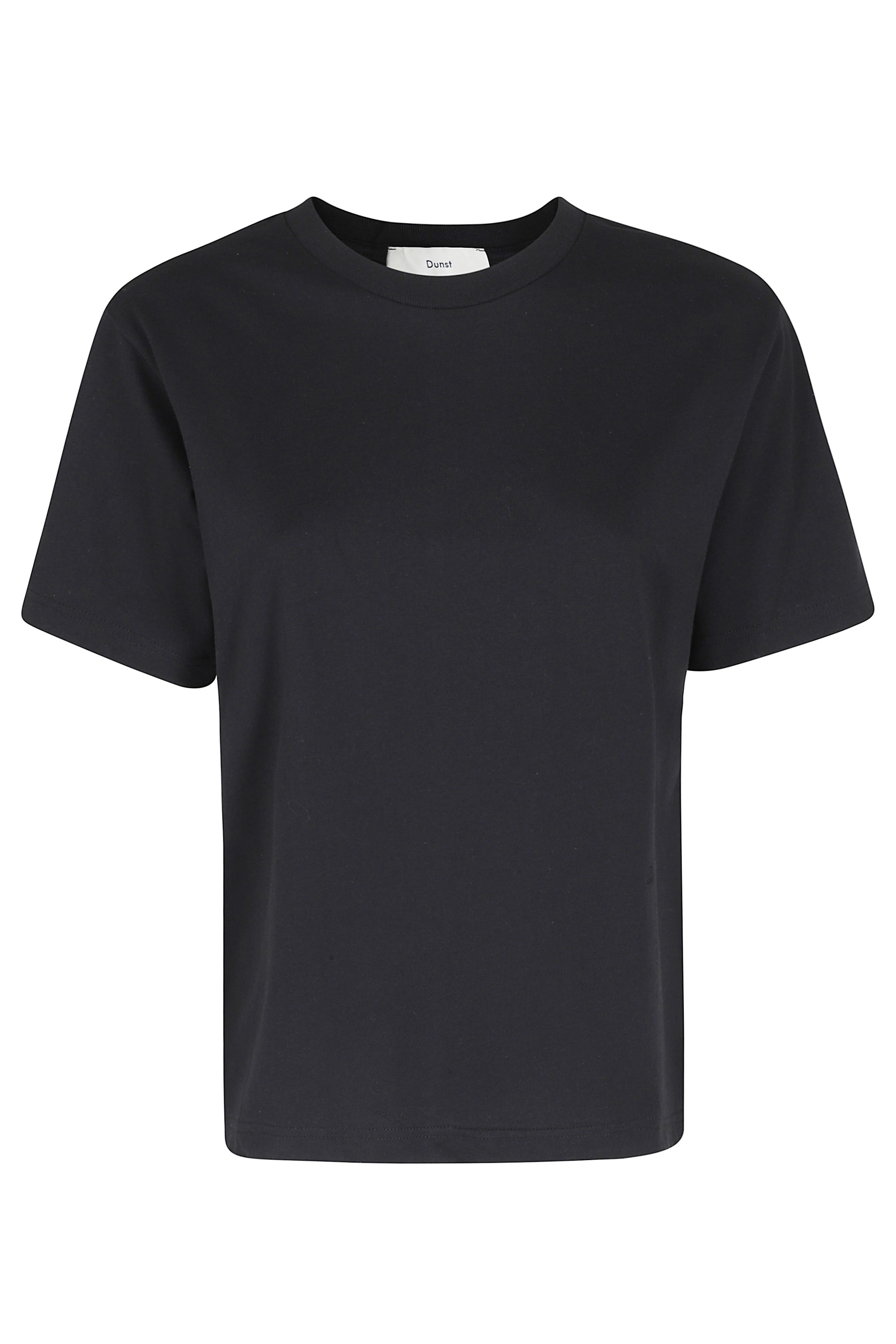 Loose T-shirt Black Cotone