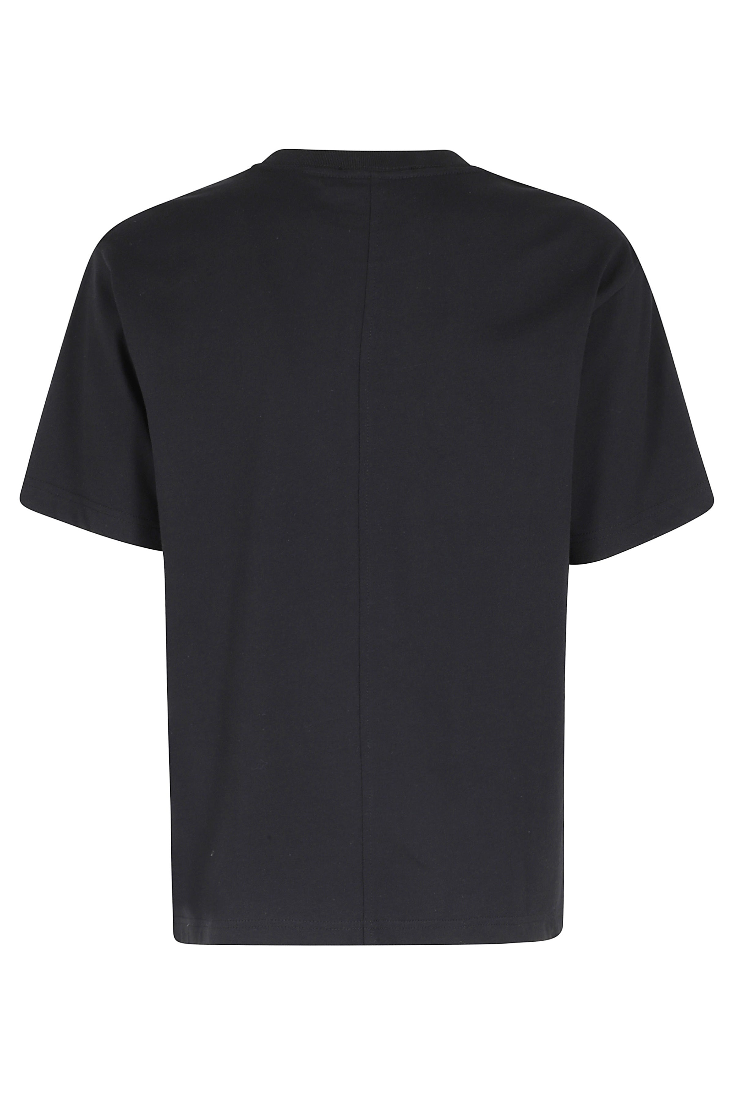 Loose T-shirt Black Cotone