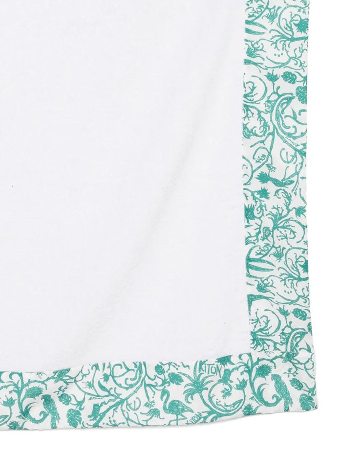 Beach Towel White Cotton Object