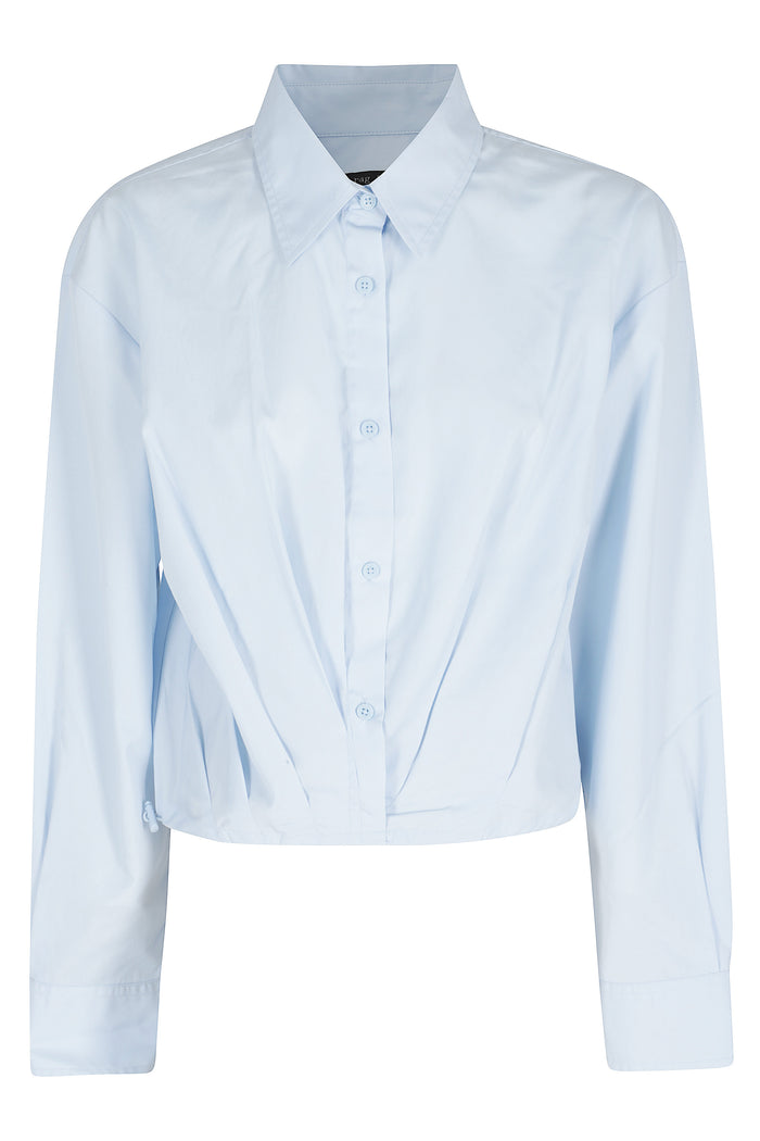 Andy Top Blue Cotone Camicia