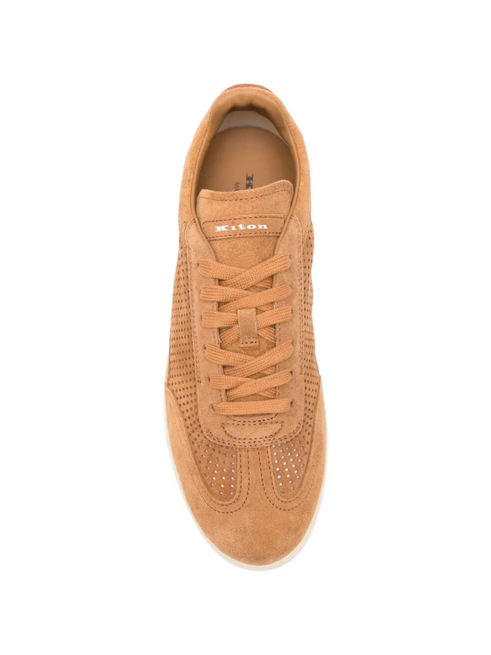 Sneakers Brown Calfskin Shoe