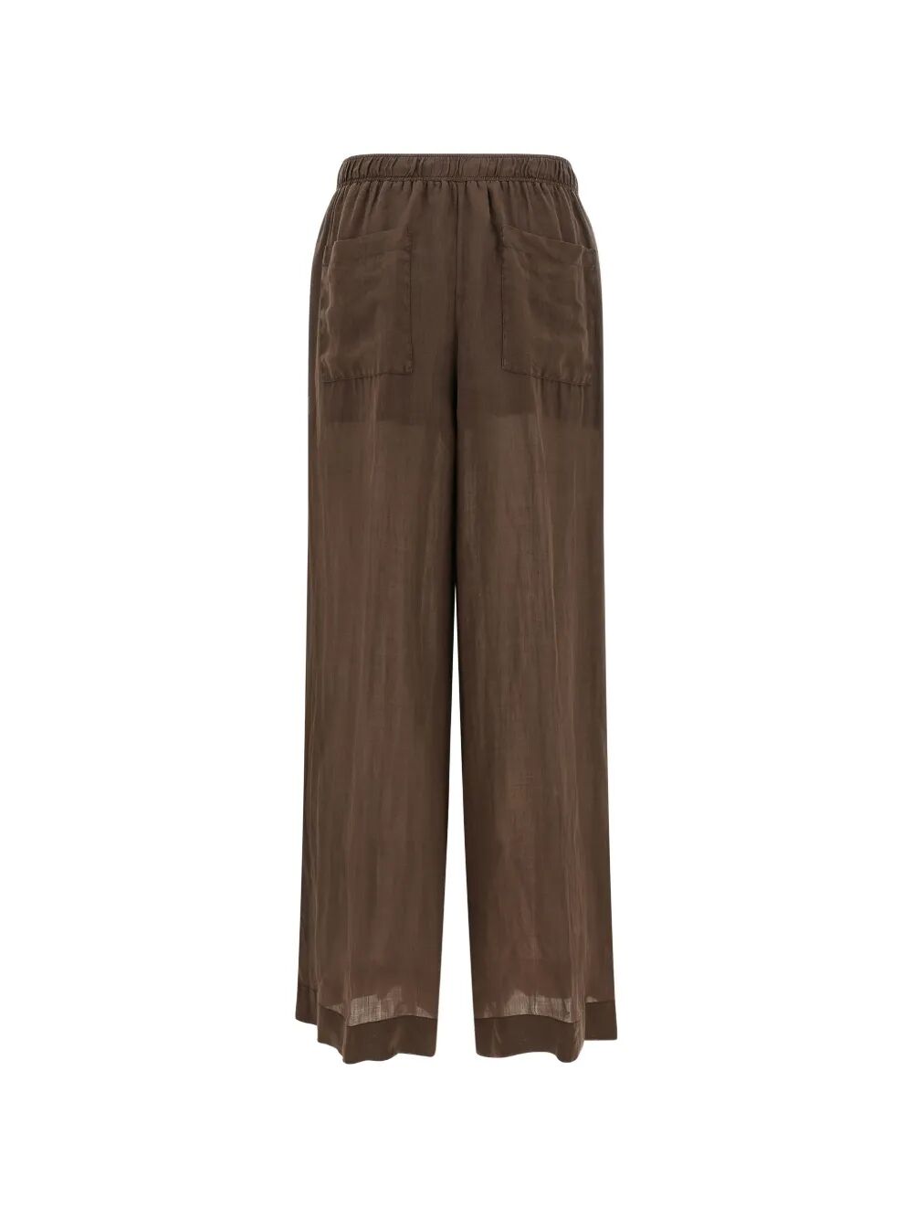 Elastic Waist Pant Brown Tn Li