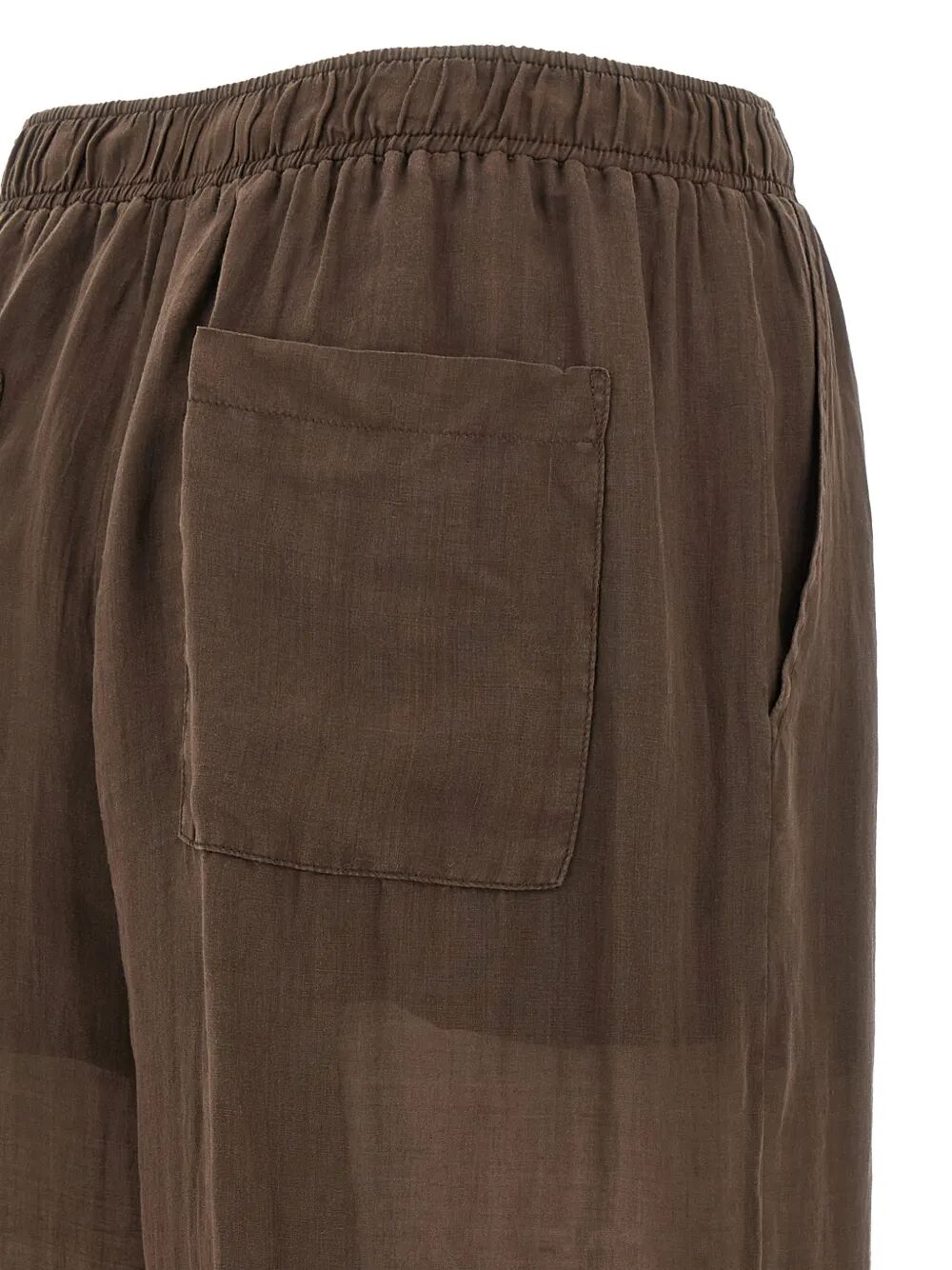 Elastic Waist Pant Brown Tn Li