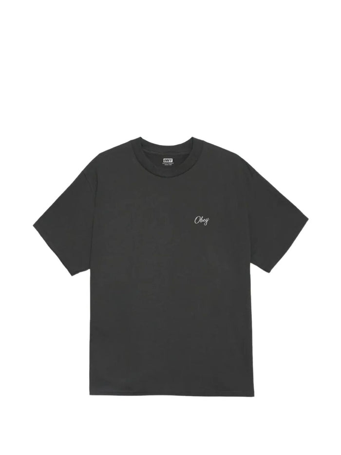 Paper Rose Tee Black Tshirt