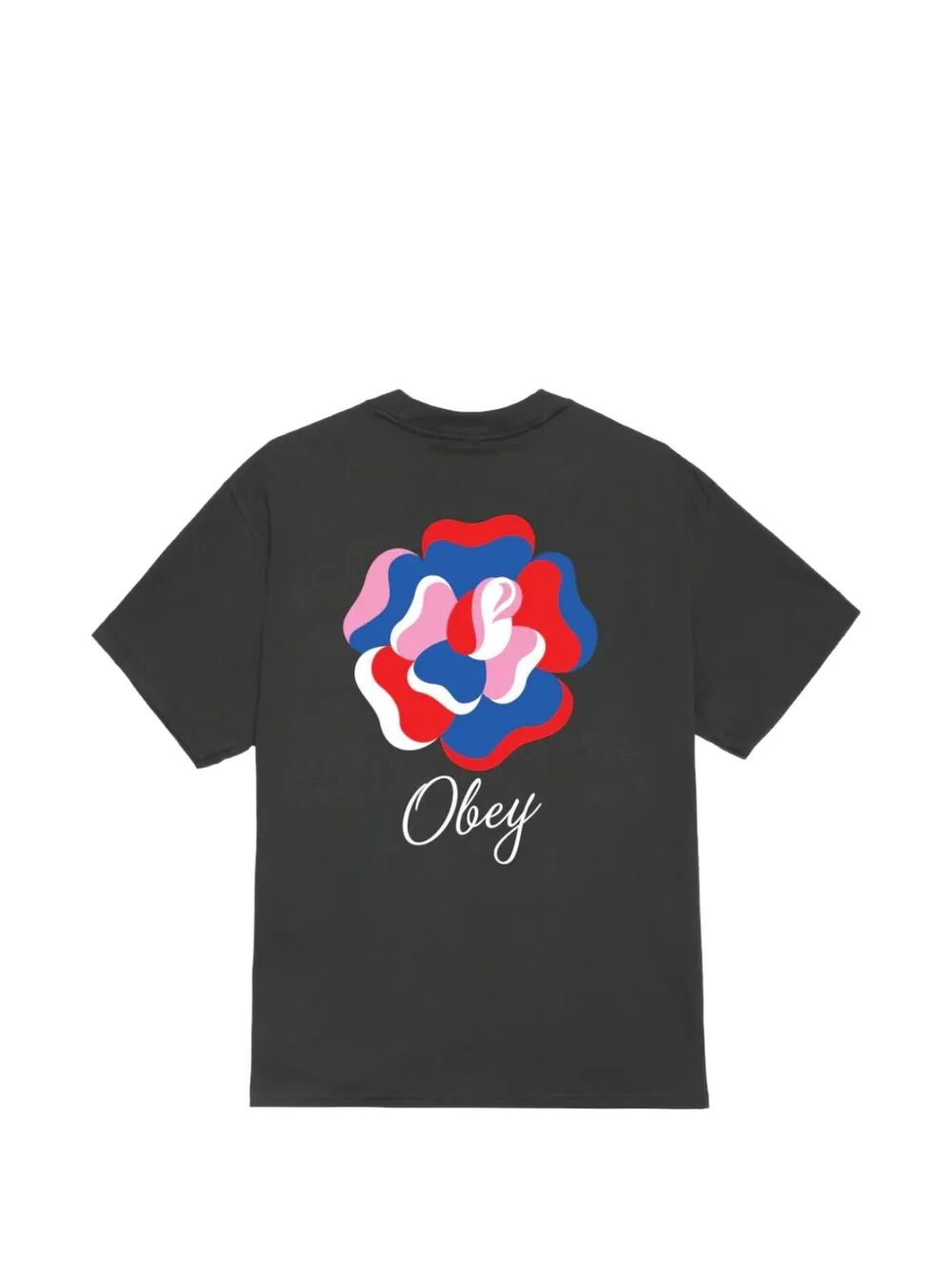 Paper Rose Tee Black Tshirt
