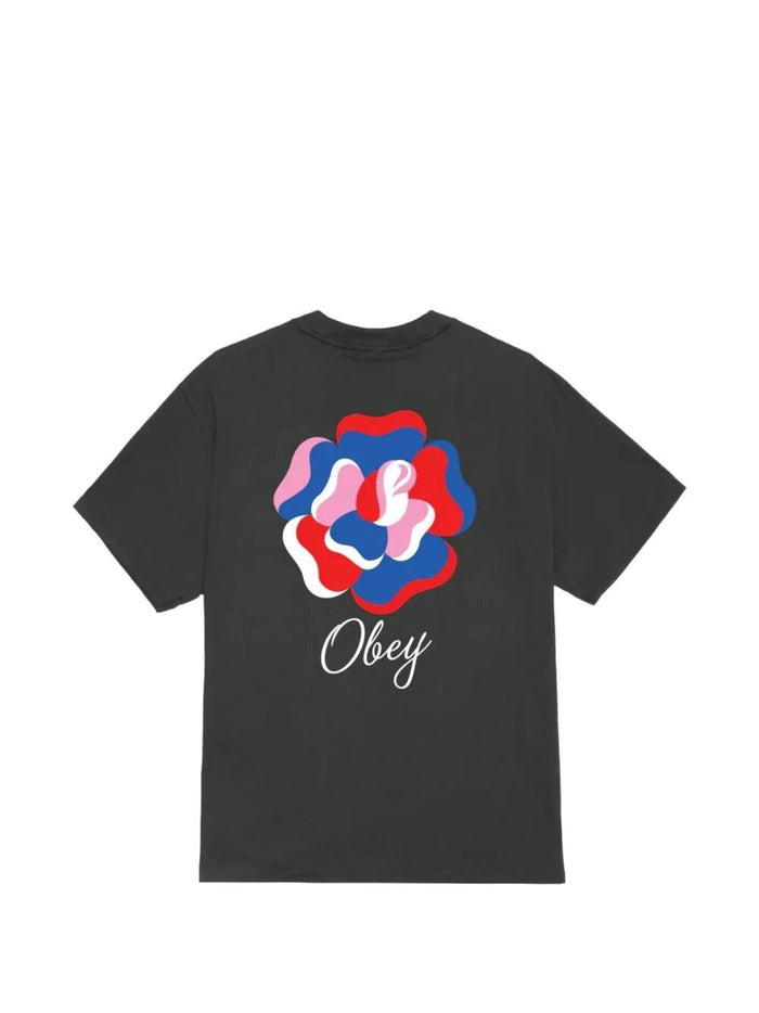 Paper Rose Tee Black Tshirt
