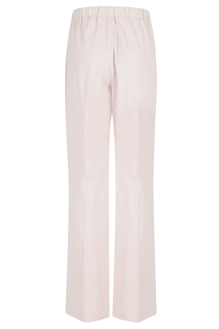 Pantalone Pink & Purple Lino Cotone Pantaloni