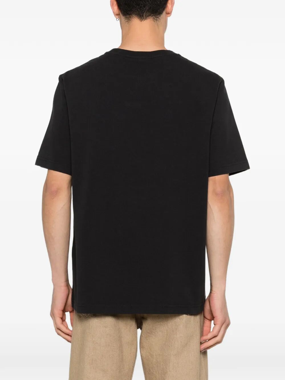 Double Fox Head Comfort Tee-shirt Grey Organic Cotton Tshirt