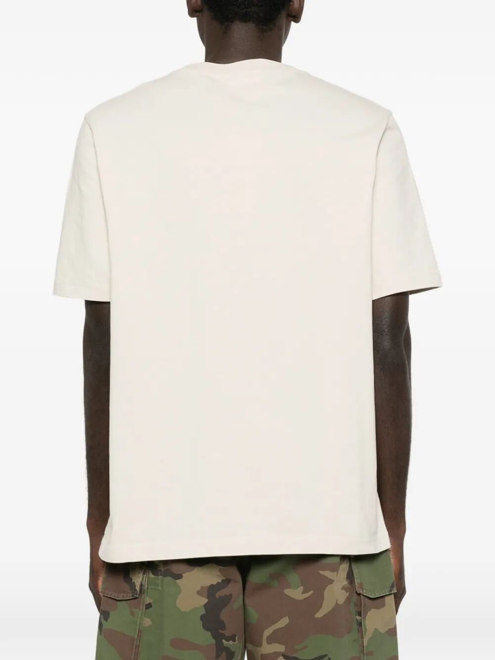 Maison Kitsuné Handwriting Comfort Tee-shirt Brown Organic Cotton Tshirt