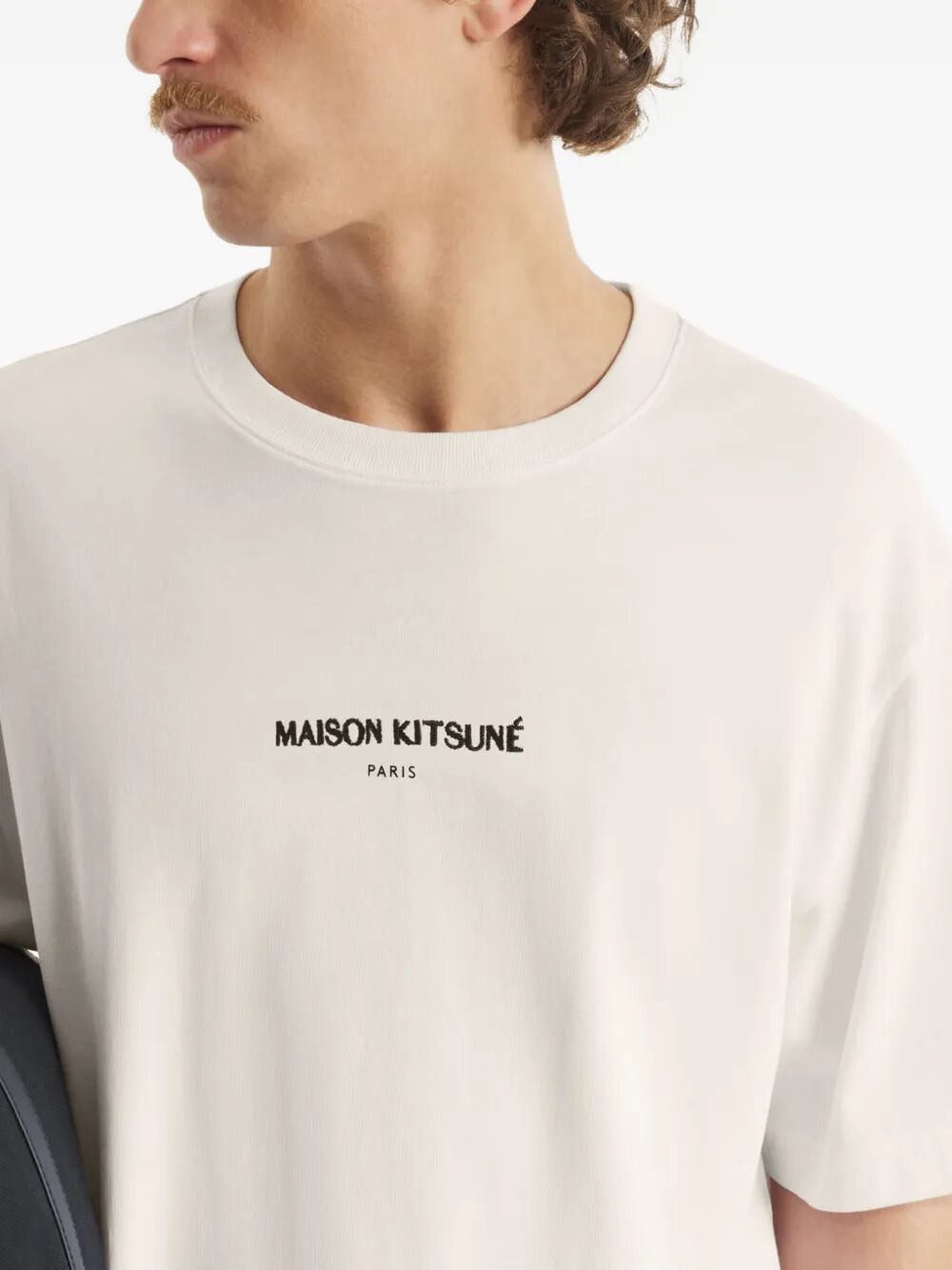 Maison Kitsuné Paris Comfort Tee-shirt Brown Organic Cotton Tshirt