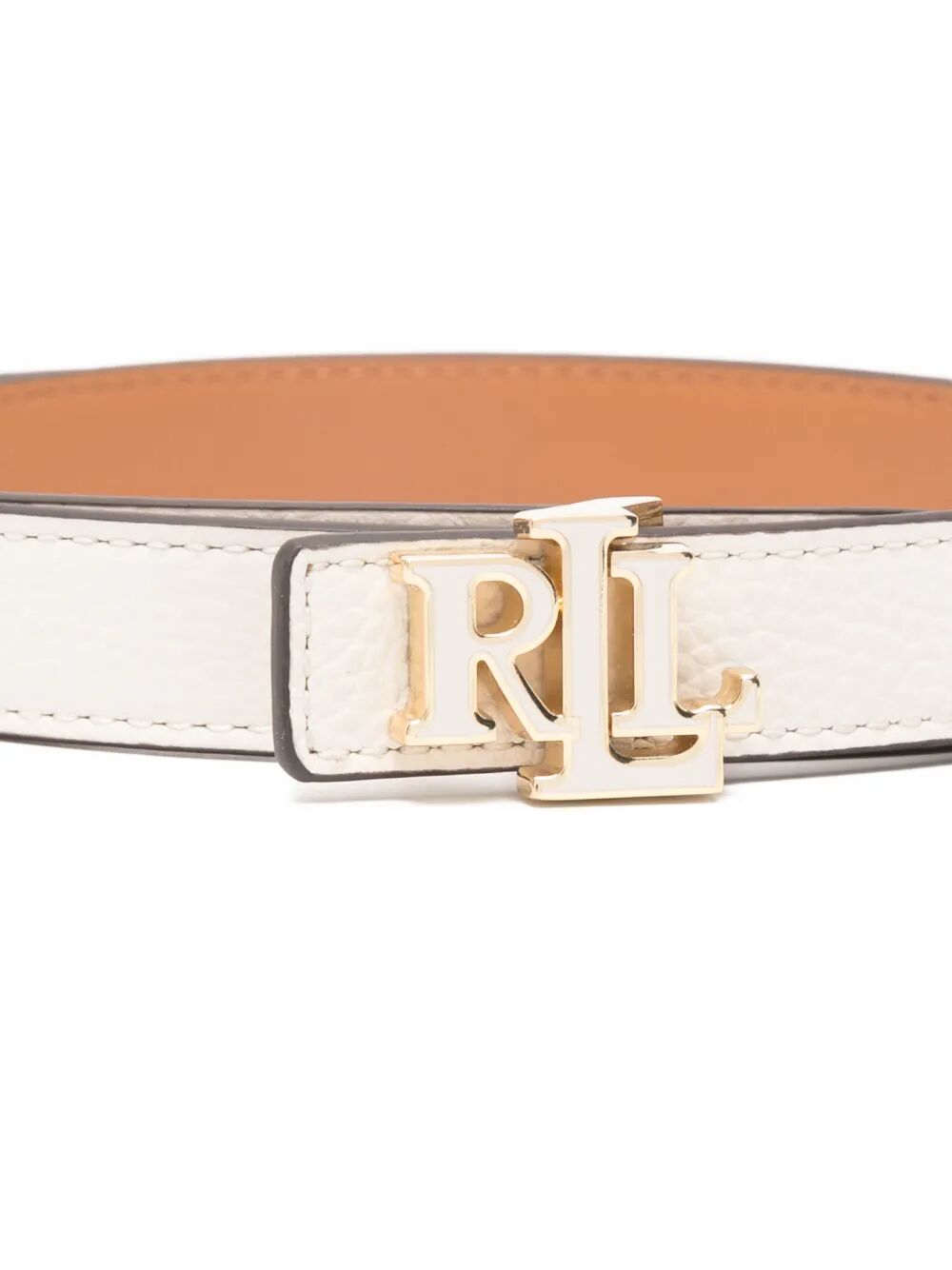 Rev Lrl 20 Belt Skinny White Cow Leather