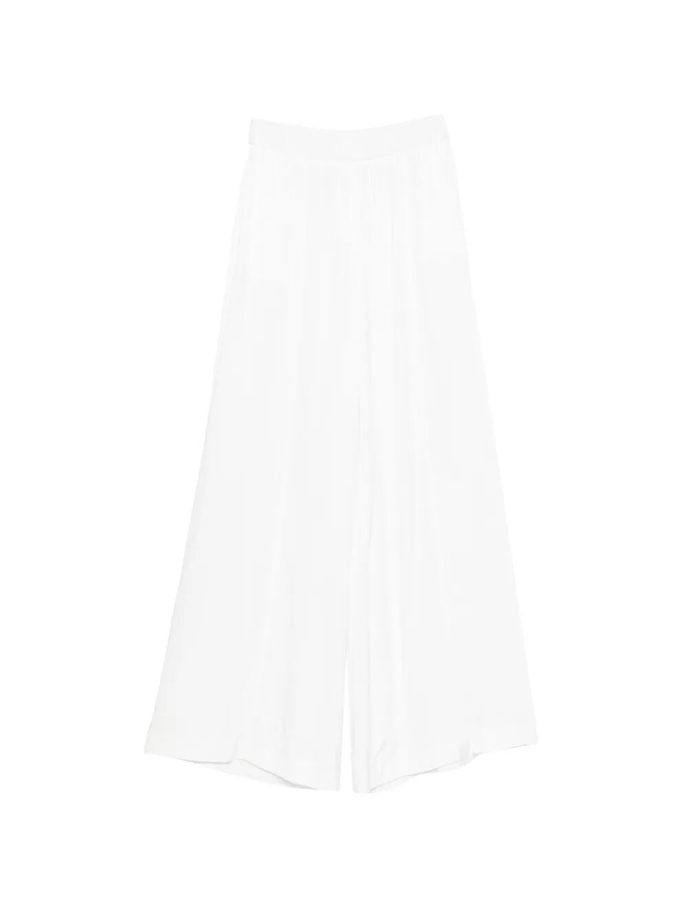Elastic Waist Pant White