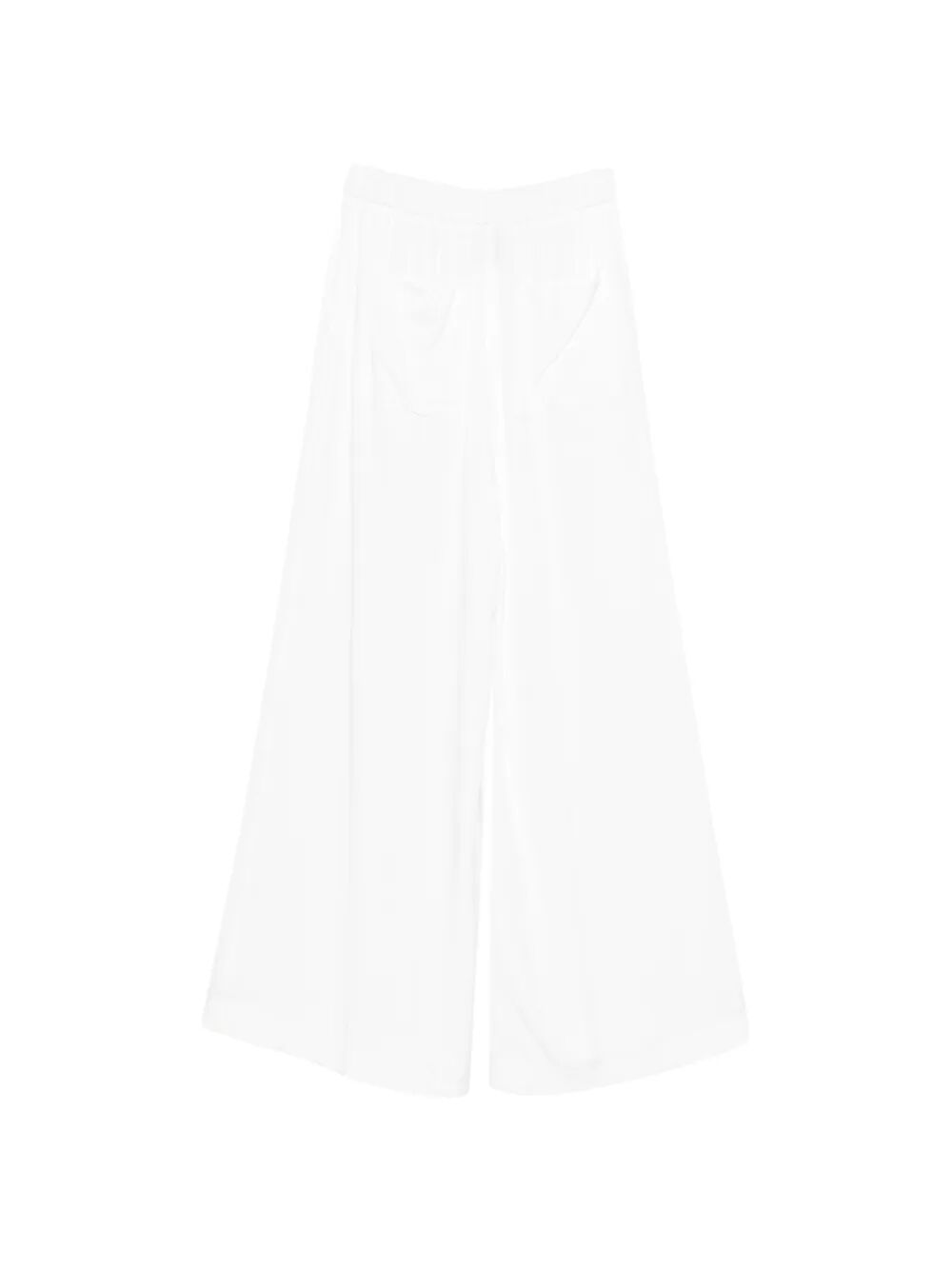 Elastic Waist Pant White