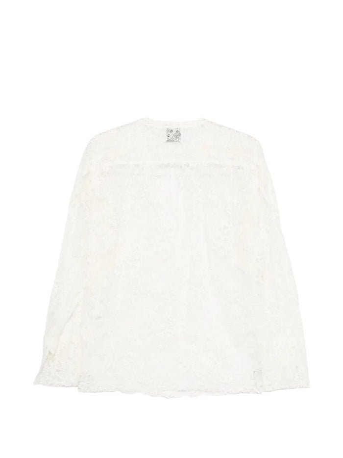 Lace Shirt White Pa Co