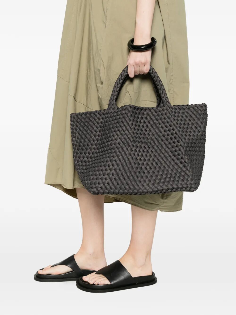 Medium Grey Polyester Bag