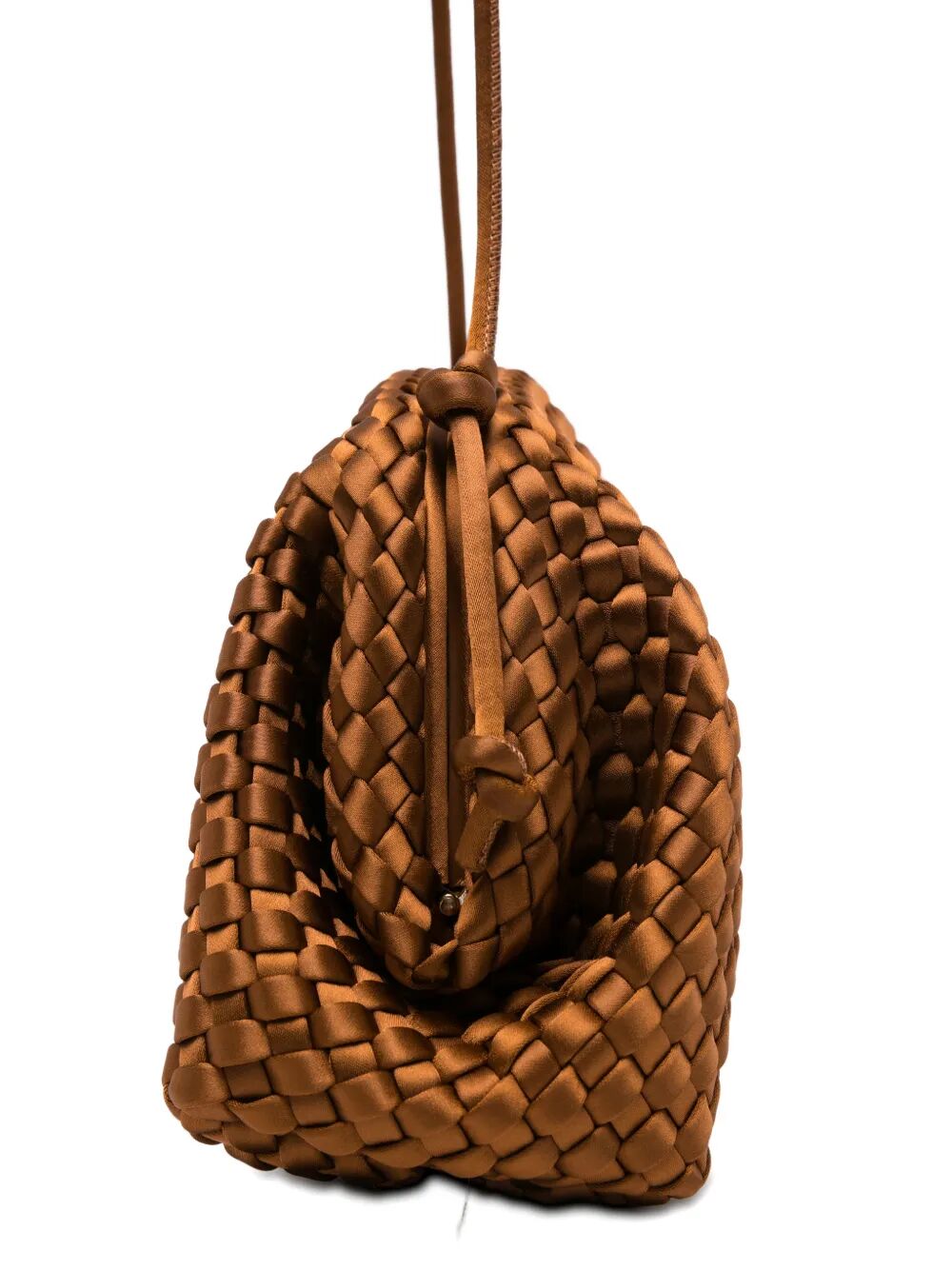 Pouch Brown Polyester Bag