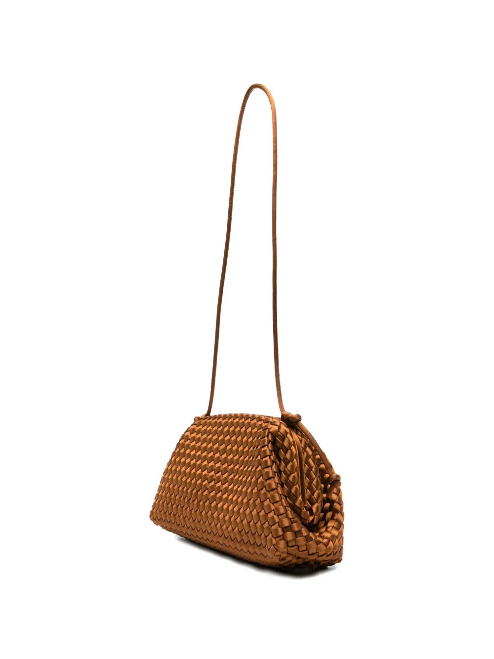 Pouch Brown Polyester Bag