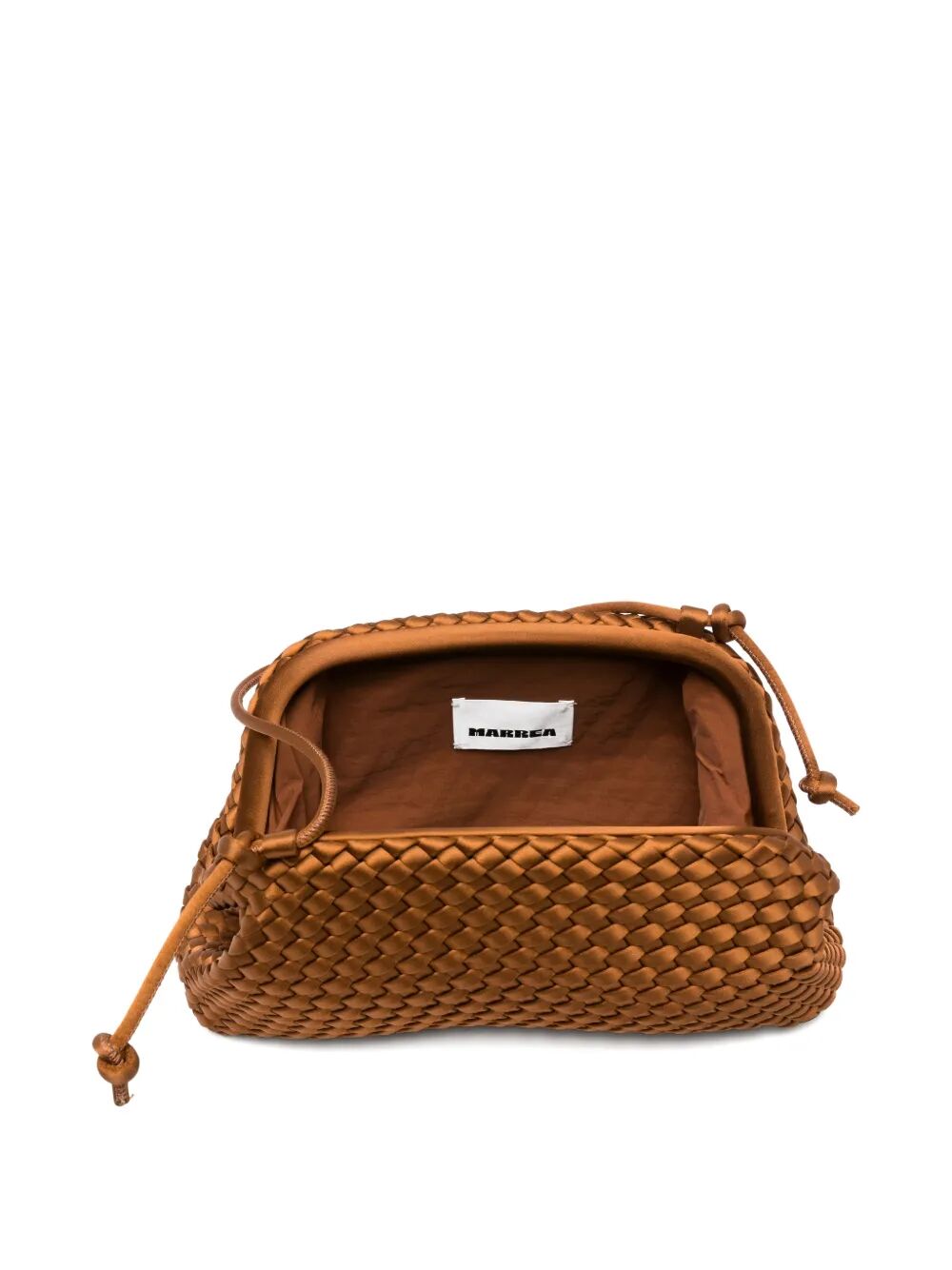 Pouch Brown Polyester Bag