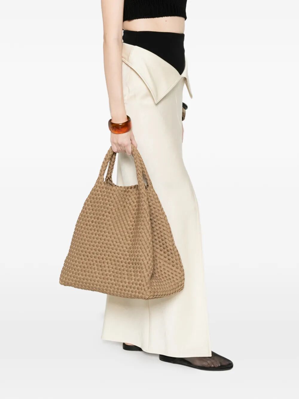 Large Brown Polyester Bag
