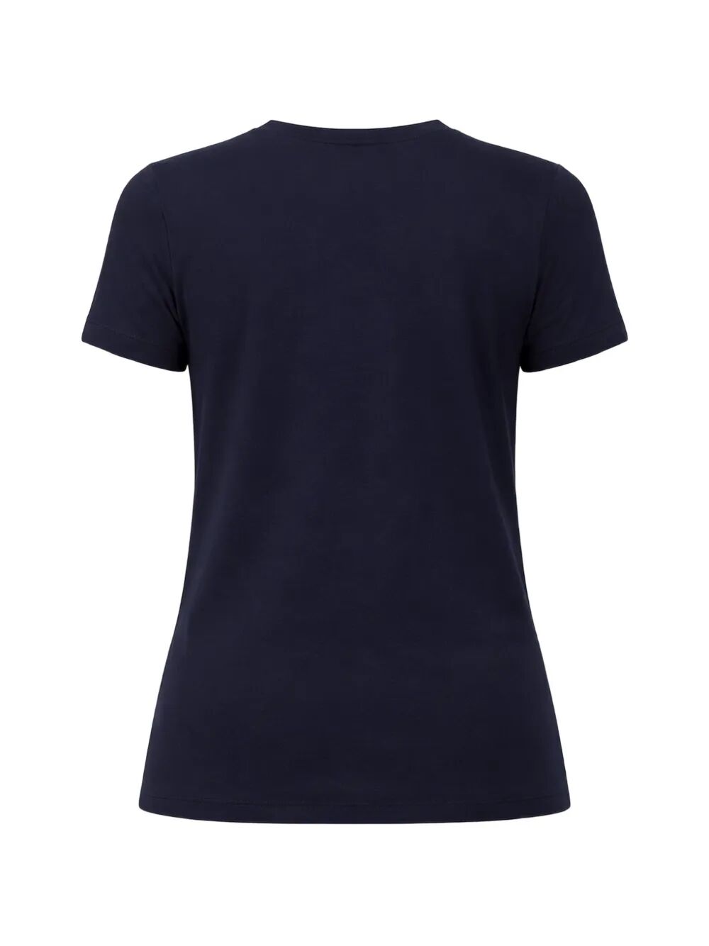 Katlin Short Sleeve T Shirt Blue Cotton Modal Tshirt